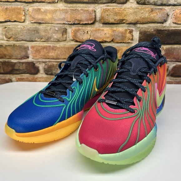 Nike Air Zoom LeBron 21 XXI Mens Size 11 Basketball Shoes 'Optimism' HF5353-400 - Picture 1 of 14